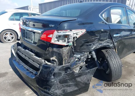 2018 Nissan Sentra Sv из США, поврежденный, VIN 3N1AB7APXJL646401